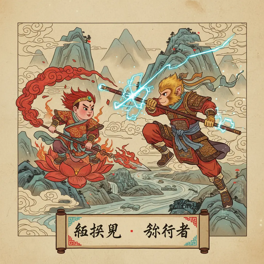 孫行者 - 紅孩兒