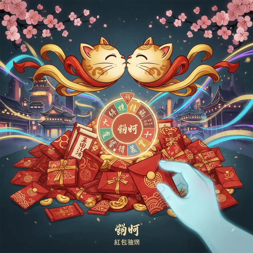 紅包抽獎 - 吻町