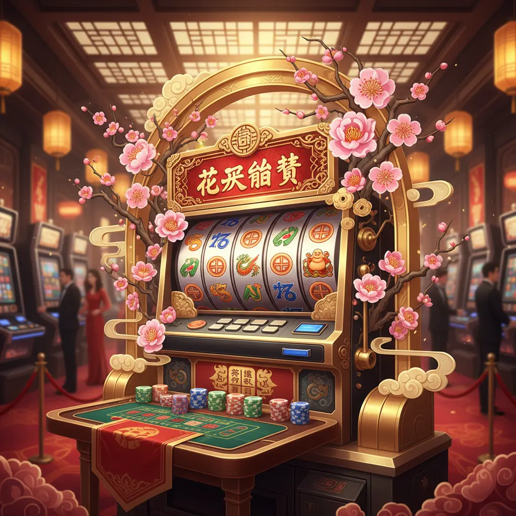 賭場老虎機 - 花開富貴