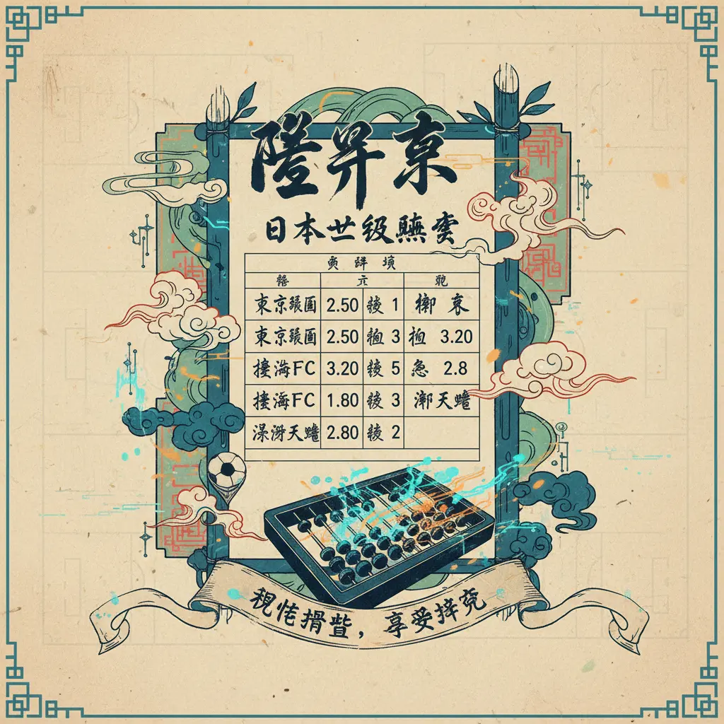賠率表 - 日本乙級聯賽