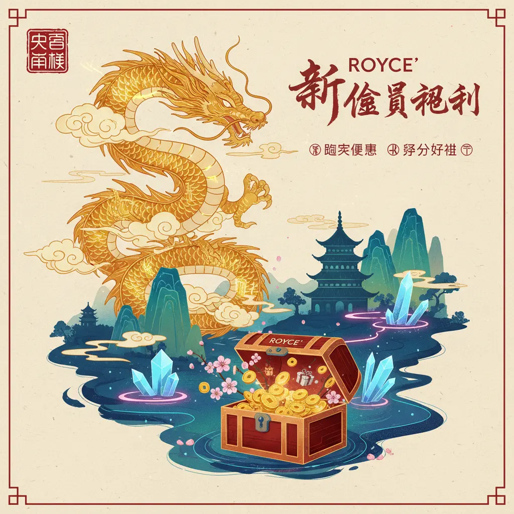 新會員福利 - ROYCE