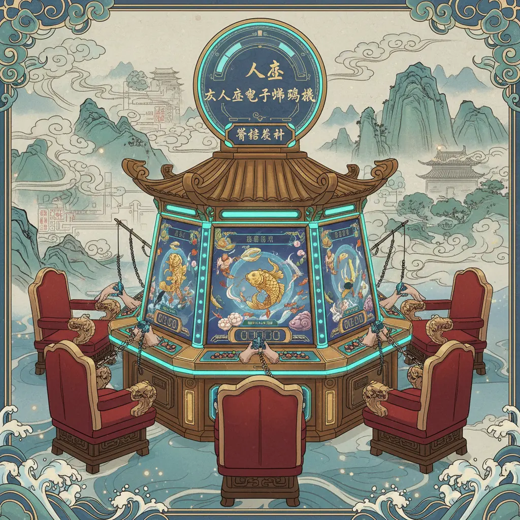 捕魚機 - 六人座電子捕魚機