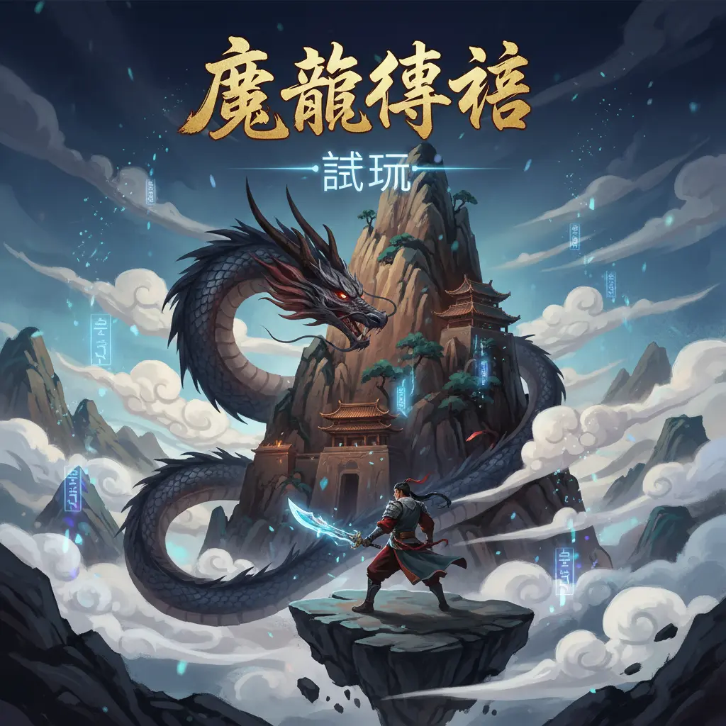 魔龍傳奇試玩 - 魔龍傳奇