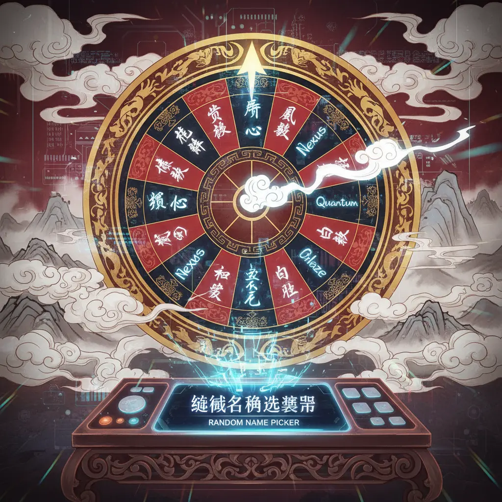 輪盤 - 隨機名稱選擇器