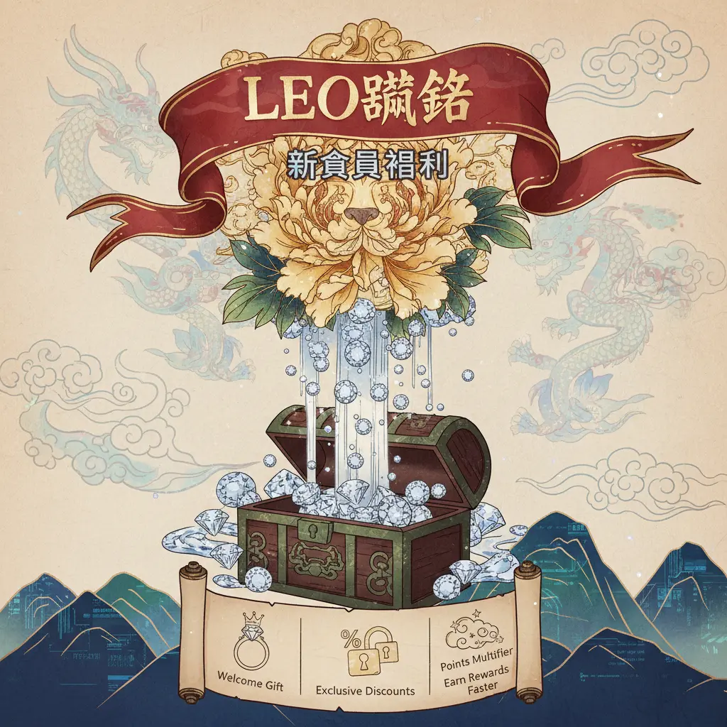新會員福利 - LEO鑽飾