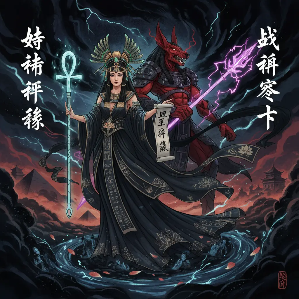 戰神賽特 - 女神奈芙蒂絲