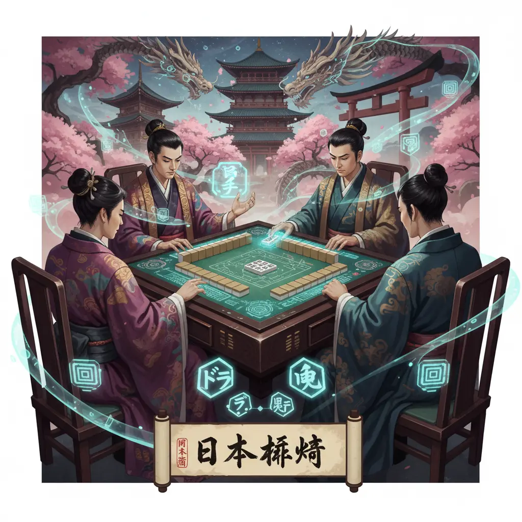 麻將 - 日本麻將