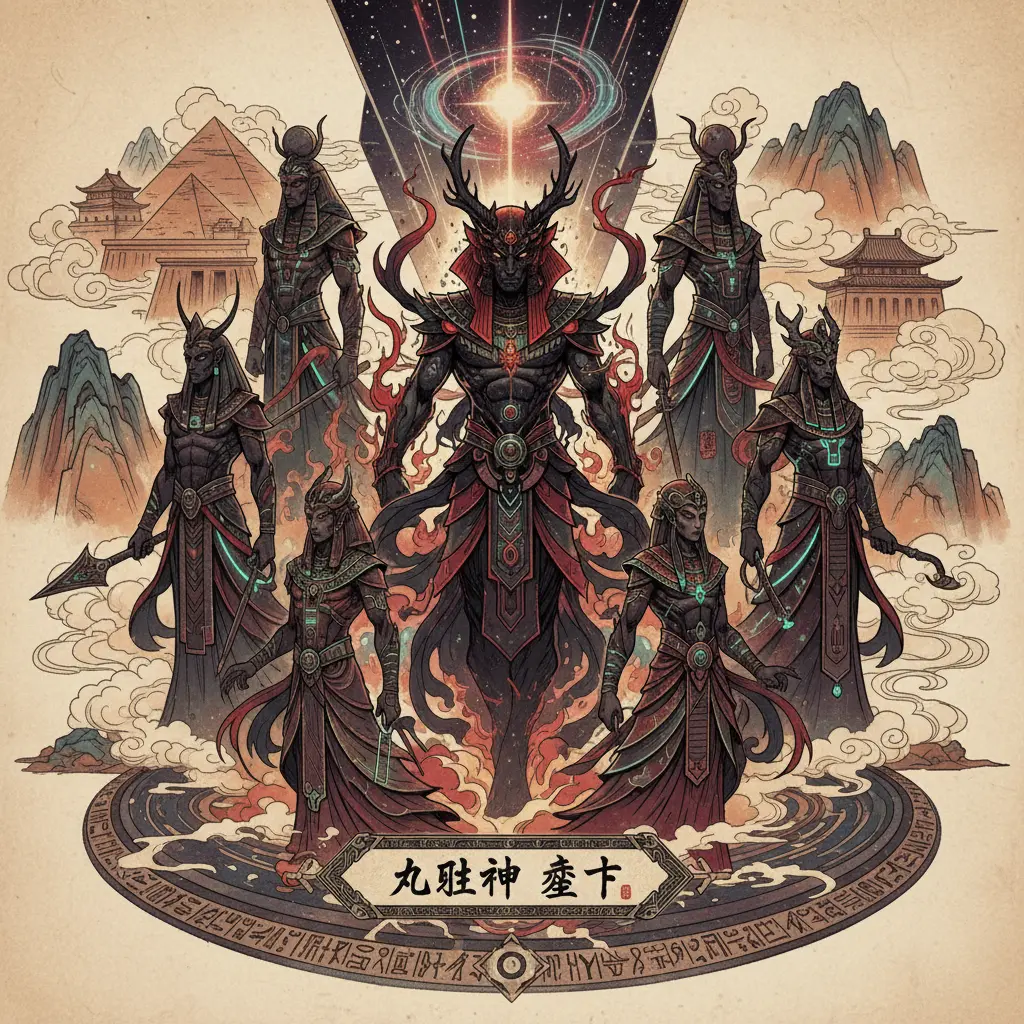 塞特 - 九柱神