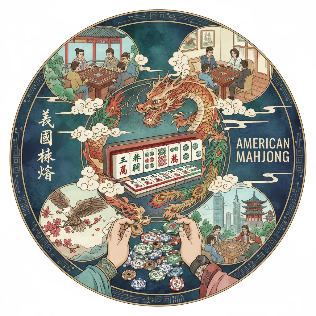麻將 - 美國麻將