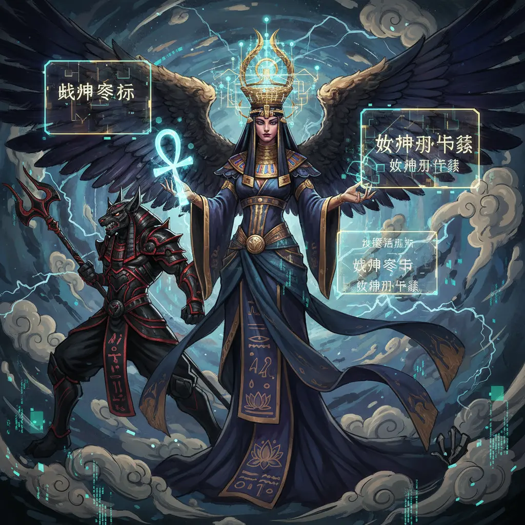 戰神賽特試玩 - 女神奈芙蒂絲