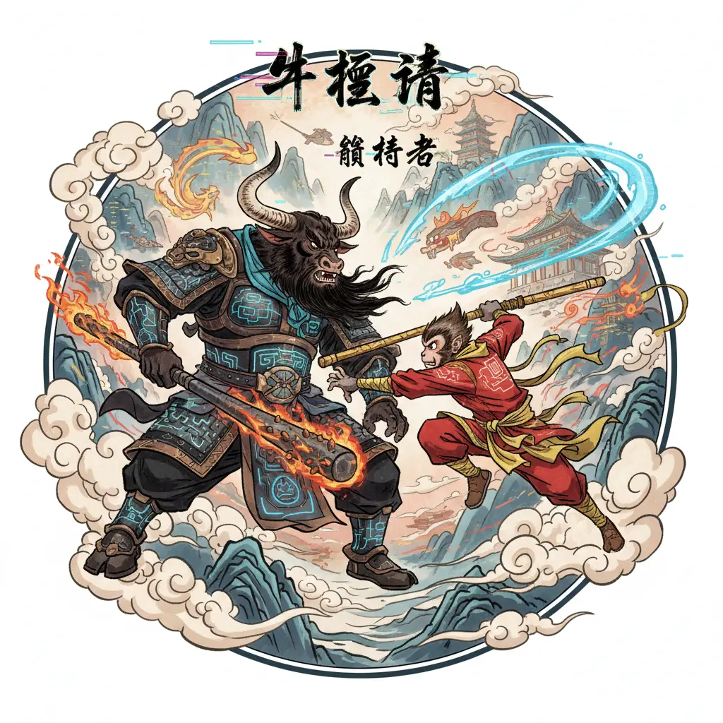 孫行者 - 牛魔王